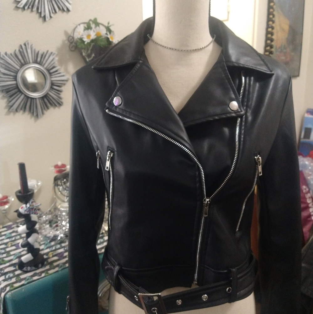 Small Moto Jacket - Vegan
